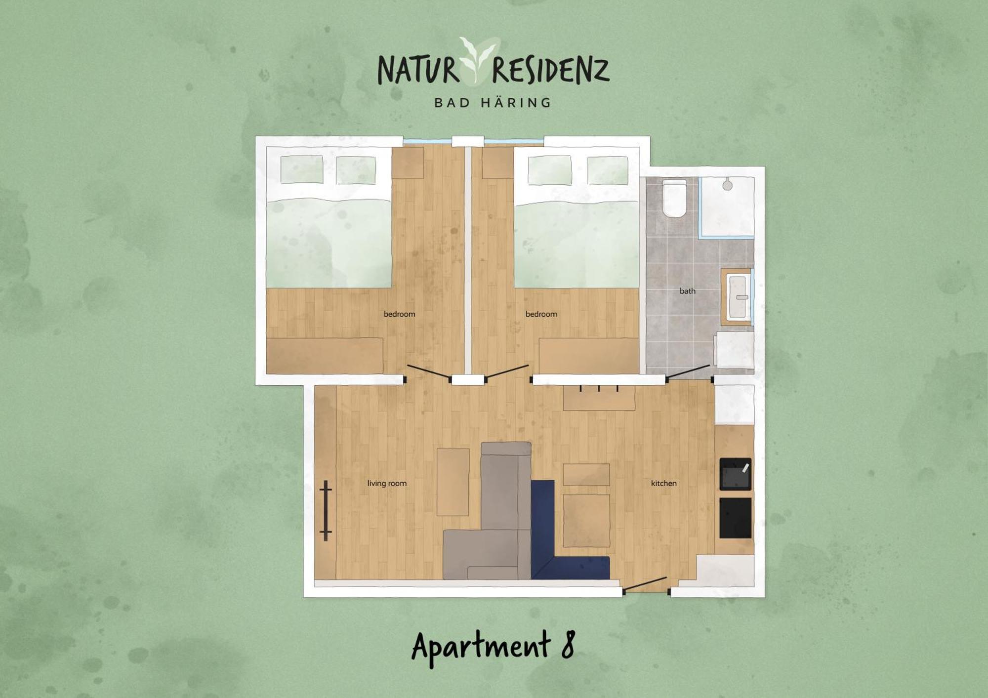 Natur Residenz Bad Haering Bagian luar foto